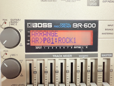 Boss BR-600 Multitrack Digital Recorder MTR Portable Studio w