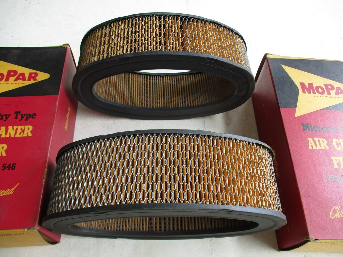 ａｅｉさん、専用!! MoPar Air Cleaner Filters (2) - NOS - '57-'58 HEMI - P/N