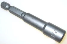 New 1/4" MAGNETIC NUT DRIVER w / Quick Release Hex Shank * US FREE SHIPPING *