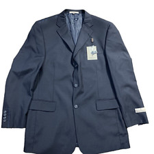 Franco Valentino couture Blazer Jacket Navy 44 Regular New With Tags