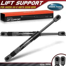 2x Rear Trunk Lift Supports Shocks Struts for Mazda MX-5 Miata 06-15 Convertible
