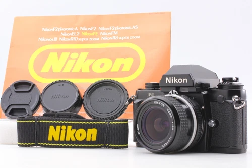 [Near MINT] Nikon F3 Eye Level Film Camera Body Ai-S 28mm f/3.5 Lens From JAPAN