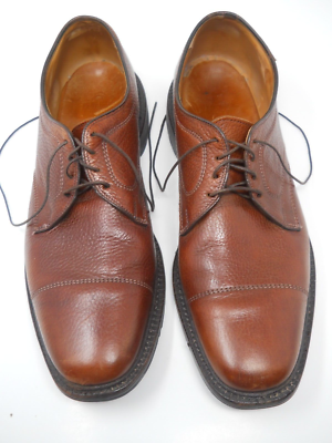 Allen Edmonds Park Avenue Oxfords Brown Cap Toe Dress Shoes  display picture 1