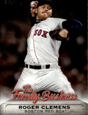 2019 Topps Update The Family Business #FB-6 Roger Clemens    Boston Red Sox