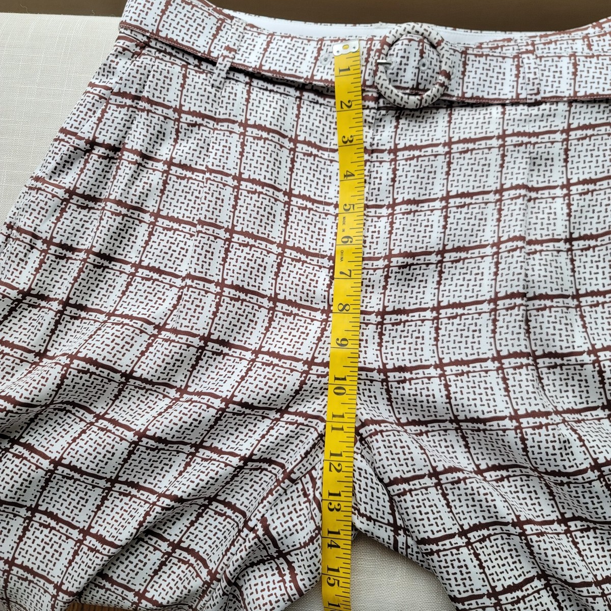 New! J Crew sz 10 COLLECTION High-Rise Silk Twill Belted New! J Crew sz 10 COLLECTION High-Rise Silk Twill Belted