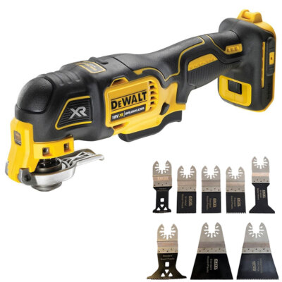 Dewalt DCS356N 18V Brushless Oscillating Multitool with Piece Accessories  Set UK