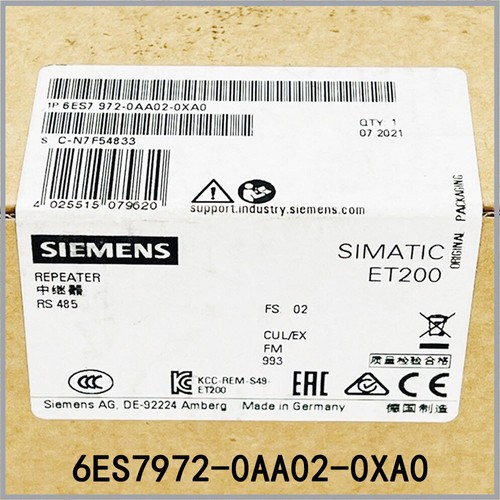 New sealed original SIEMENS Repeater 6ES7972-0AA02-0XA0 Factory wholesale - Picture 3 of 6