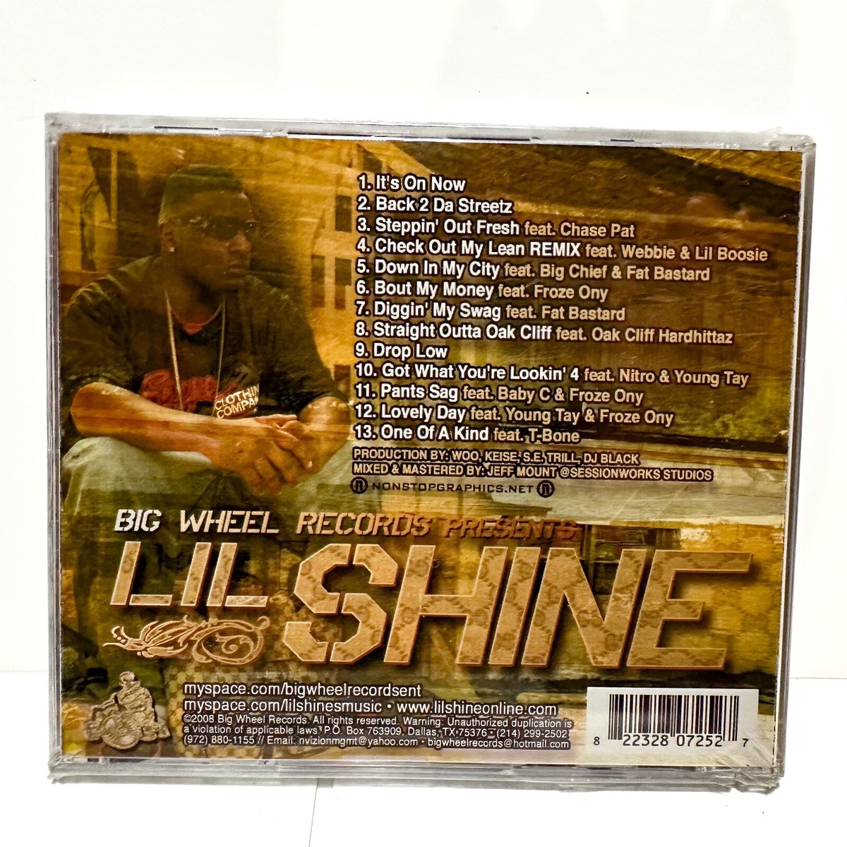 Sealed Lil Shine - Money Is My Motivation (CD 2008) Webbie Lil