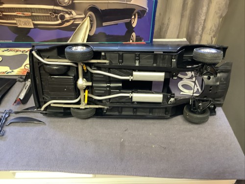 1995 Monogram #2800 1/12 1957 Chevy Coupe 3 'n 1 Open box Started Bonus Model - Picture 6 of 23