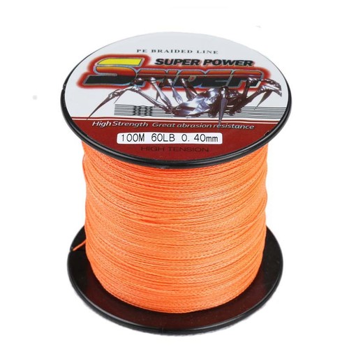 Spider pe Line 100m/109yards Power PE Dynema Braid Fishing Line 6LB-500LB - Picture 7 of 26