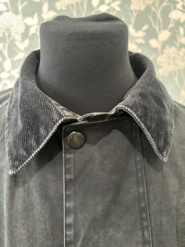 Giacca Uomo Barbour Beaufort Cera A887 Large Usata (W6) - Foto 4 di 21