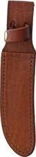 Sheaths Fits 4-5" Fixed Blade Genuine Brown Leather One Piece Construction 1206