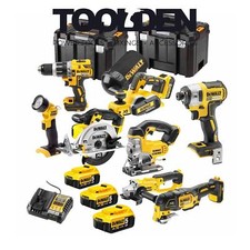 DeWalt TDKIT8 XR 18V 8 Piece Kit with 3x 5.0Ah Batteries