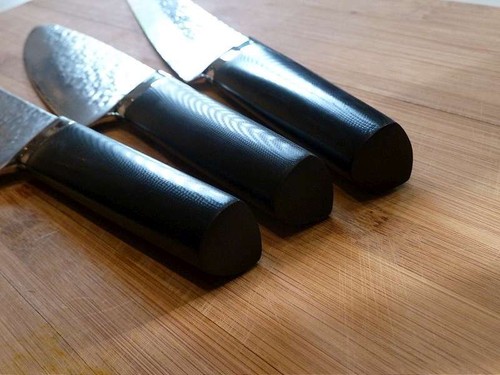 Office - Messer aus Damast- Damaszener Stahl - Hammerschlag Design - TOP !!!! - Bild 8 von 8