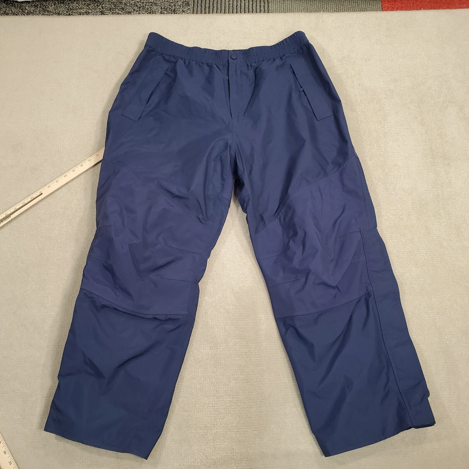 Cabelas Gore Tex Pants Mens 2XL XXL Blue Windbreaker Outdoors Hunting Fishing