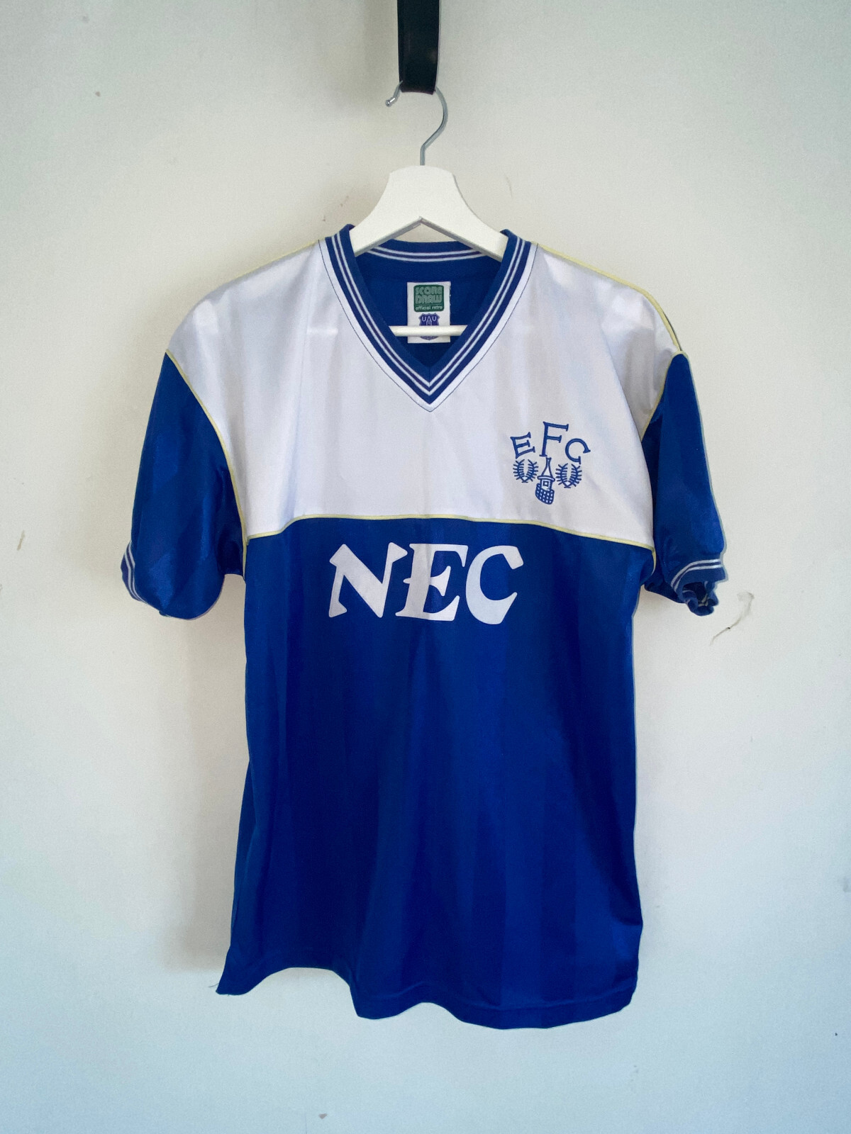 Everton Retro Replicas football shirt 1985 - 1986 mens jersey blue