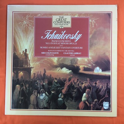 Tchaikovsky Piano Concerto No.1 In B Flat Minor Opus 23 Vinyl Record. Ref00093