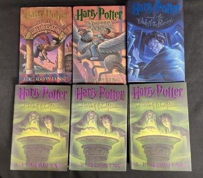 Multiple Harry Potter Hardcover Books, First American Editions, *READ*