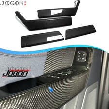 F-250 Real Carbon Front Rear Door Armrest Panel For Ford F-series Super Duty 23
