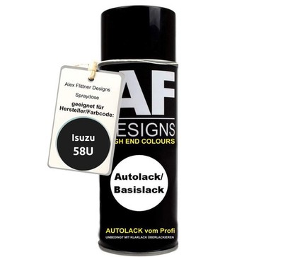 Für Isuzu 58U Carbon Flash Metallic Spraydose Basislack Sprühdose 400ml