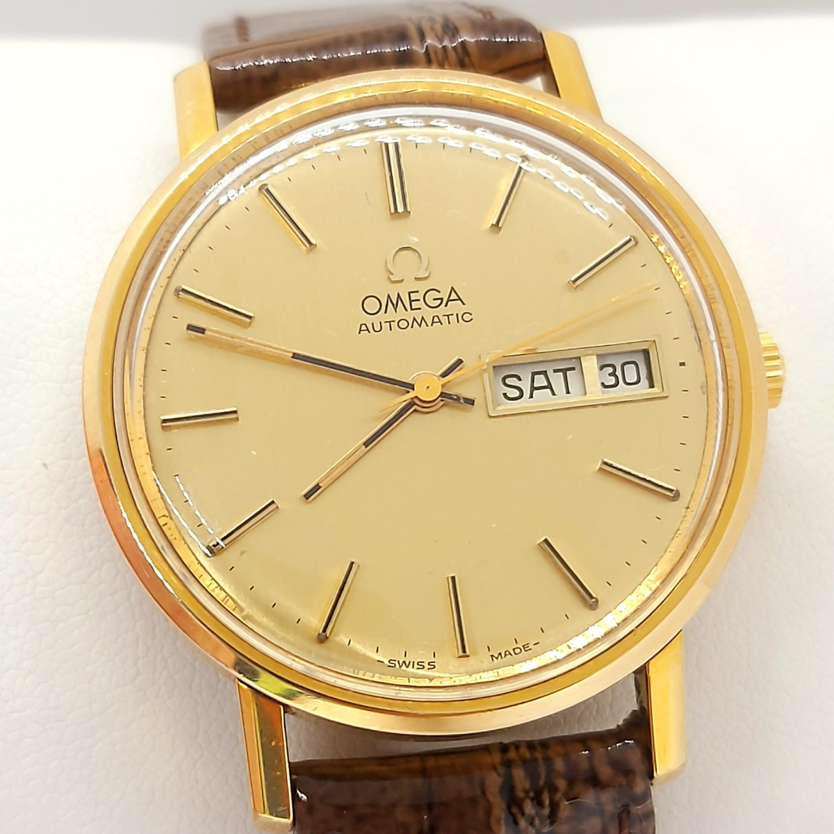 OMEGA Seamaster 166.0209 Day Date Cal.1022 Gold Dial Automatic Men\'s_932833 New Old Stock extremely rare Omega Seamaster MD 166.0209  main image 4