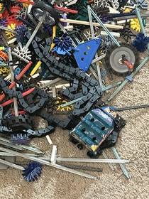 Knex K'Nex Pieces 5 1/2 LBs Rods Connectors Motor  Big LOT