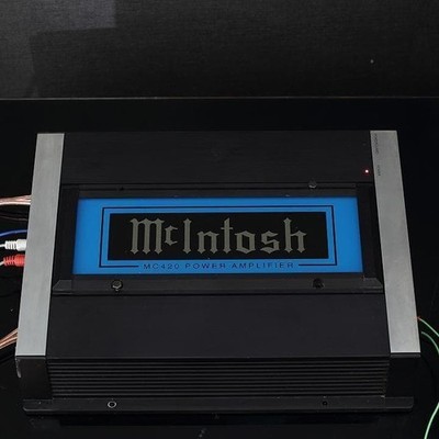 McIntosh MC420 4/3/2 Channel Power Amplifier Car Audio 50Wx4 Rare McIntosh