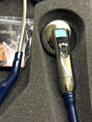 NEW 3M Littmann 3200 Electronic Stethoscope | Blue | Bluetooth