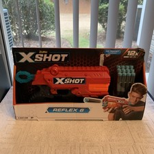 ZURU  X-Shot  Excel Double Reflex 6 Foam Dart Blaster with 12 Dart