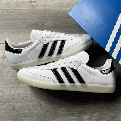 Adidas Samba x Jason Dill Lackleder ''White Black'' - Größe UK 11 / EU 46