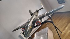 Grand avion RC électrique Sky Flight Hobby B25 2000 mm avec Futaba 10J