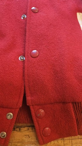 Vintage Chalkline San Francisco SF 49ers Letterman Jacket KIDS 14 / 16 USA 90s - Picture 5 of 12