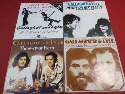 Gallagher & Lyle   SAMMLUNG / COLLECTION 4X 7'' Single - A&M Holland sehr gut