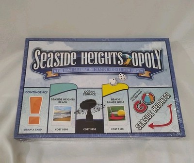 Monopoly Seaside Heights NJ Opoly Monopoly Jersey Shore Board Game NEW Rare Find