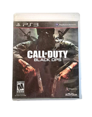 PS3 CALL OF DUTY BLACK OPS ORIGINAL VIDEO GAME  (M RATED)