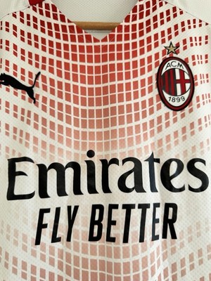 AC Milan 2020-2021 Away Soccer Jersey Football Kit Shirt Size