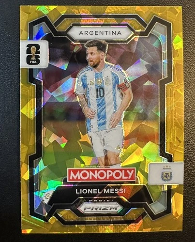 World Cup Lionel Messi 2026 Panini Prizm World Cup Lionel Messi #1 Gold