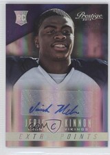 2014 Prestige Extra Points Holo Silver Signatures 4/25 Jerick McKinnon Auto 0f8
