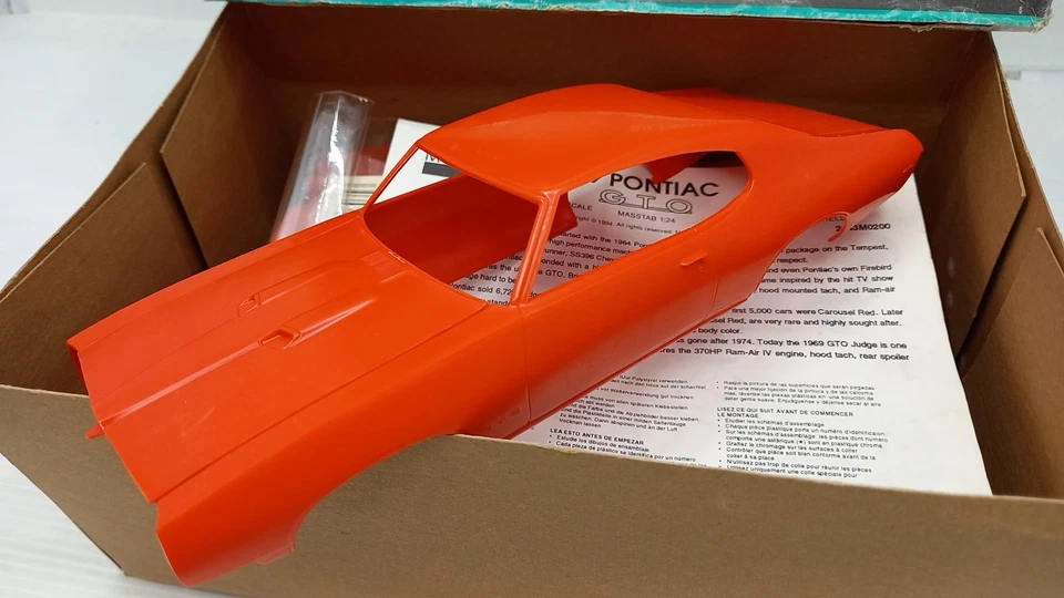 MNG2443 Monogram Pontiac GTO The Judge 1969 1/24 - Immagine 2 di 4