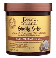 Every Strand Simply Curls Coco Oil/Shea Curl Creme,Curl Enhancing, 15oz