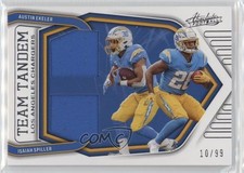 2022 Absolute Team Tandem Materials 10/99 Austin Ekeler Isaiah Spiller 0v0