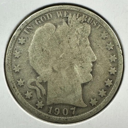 1907-O 50C Barber Half Dollar (89198)
