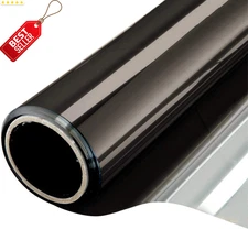 One Way Mirror Window Film 29.5"x13.1' Privacy Heat Control UV Block US