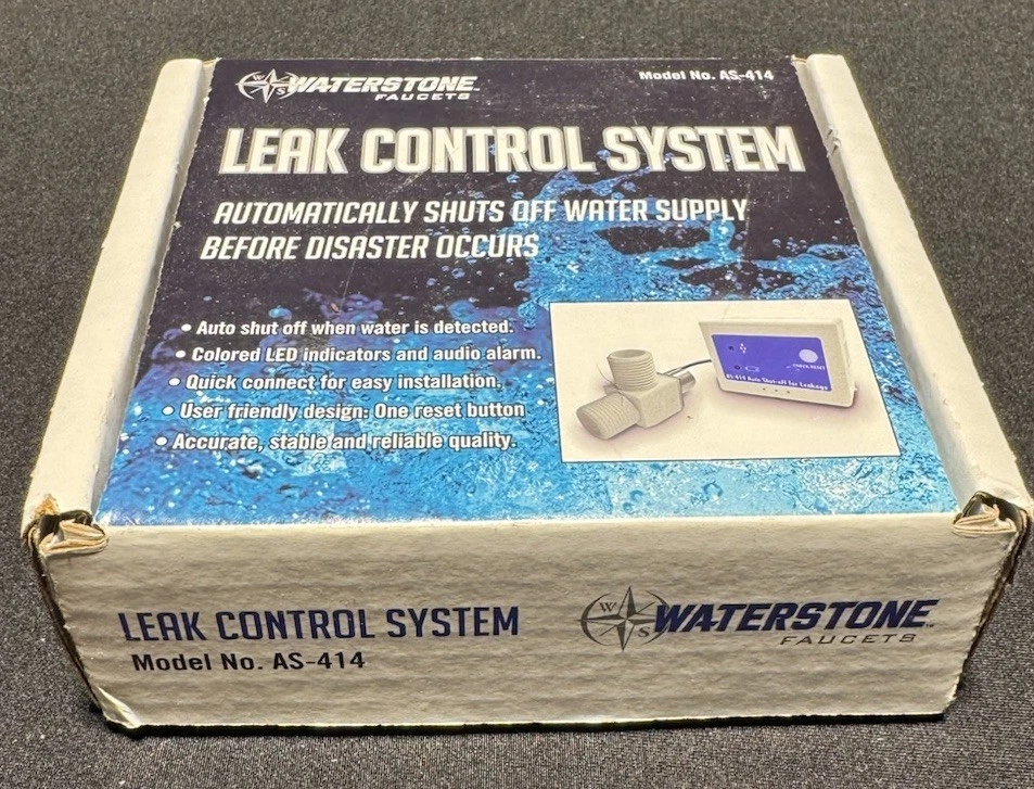 Sistema de controle de vazamentos Waterstone AS-414 VÁLVULA DE SEGURANÇA - UNIDADE DE DETECÇÃO DE VAZAMENTOS - Imagem 2 de 4