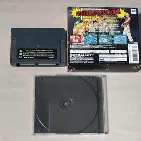SS Metal Slug SNK w/ Manual & Extended RAM Cartridge Sega Saturn Working JP Rare