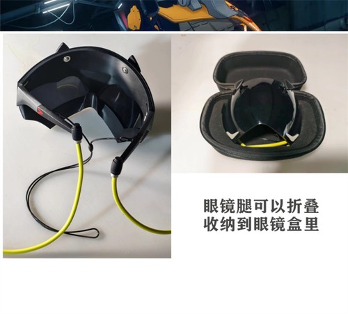 Zenless Zone Zero Cosplay Costume Prop PLA Half Face Goggles Mask Halloween - Picture 8 of 11