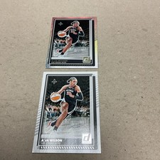 2025 Panini Donruss WNBA Las Vegas Aces A’Ja Wilson Silver Foil & Common Card