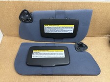 1995-2005 Chevrolet Cavalier Sunfire Sun Visor Pair Left Right Mirror Blue 1995-2005 Chevrolet Cavalier Sunfire Sun Visor Pair Left Right Mirror Blue