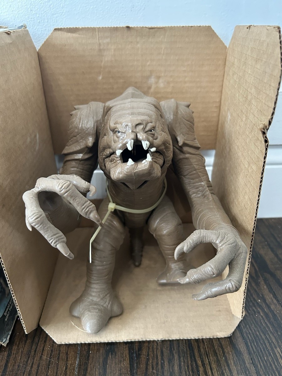 Star Wars Rancor Monster Figure 箱潰れ Rancor Monster 1983 STAR WARS Vintage Original 100% COMPELTE