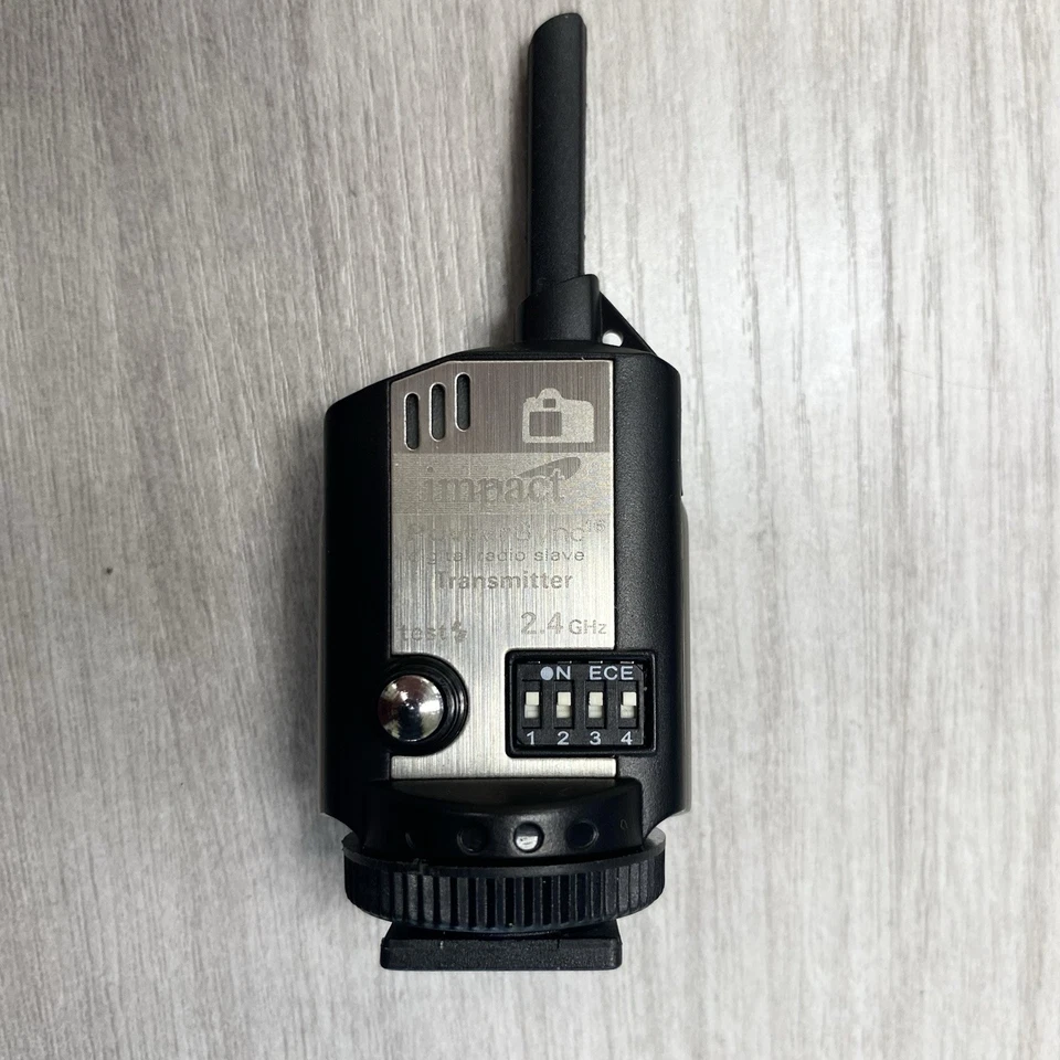 Impact Power Sync 16 Canales Transmisor Radio Digital Esclavo DC Alimentación Foto Foto 3 de 4